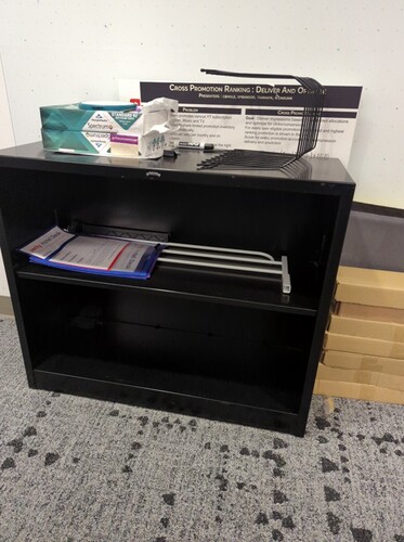 Bookcase - 35W x 13D x 29H - Thumbnail 2
