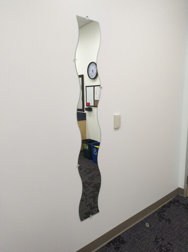 Curved Wall Mounted Mirror - Thumbnail 2