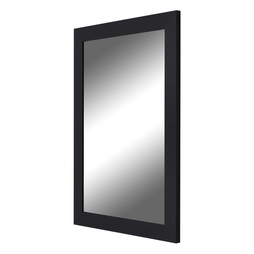 Wall Mounted Mirror with Black Trim - Image 1