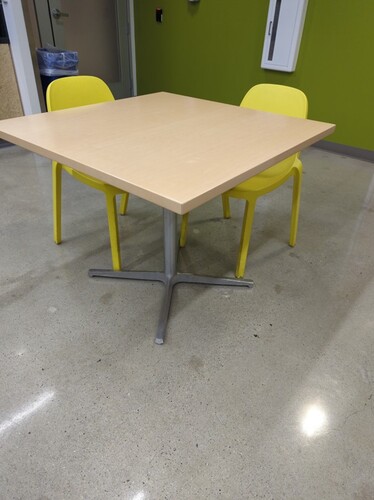 36" Square Dining Table - Thumbnail 2