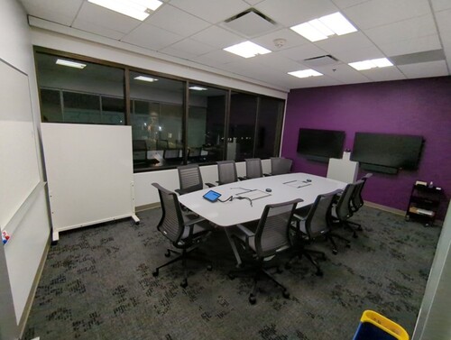 11' Boat-shaped Conference Table - Image 1
