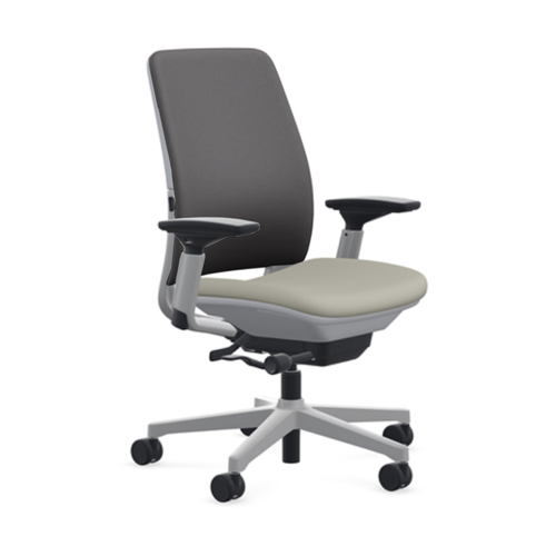 Amia Task Chair, Gray Mesh - Image 1