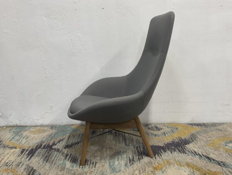 Ponder High Back Lounge Chair - Thumbnail 4