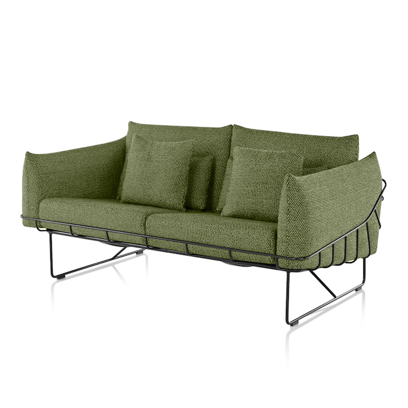 2 Seat Wire Frame Sofa - Image 1