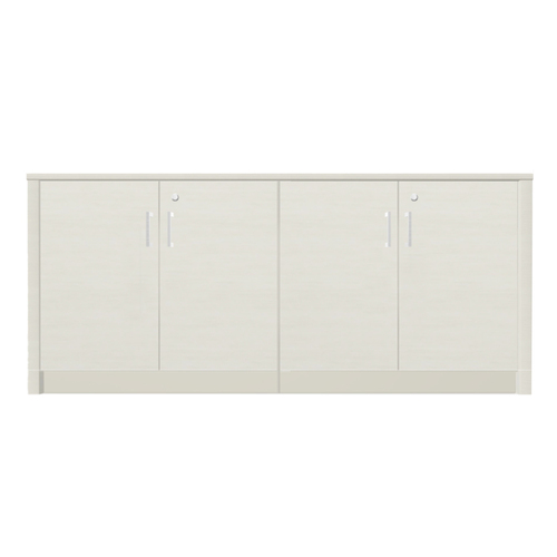 Light Woodgrain Credenza - Image 1