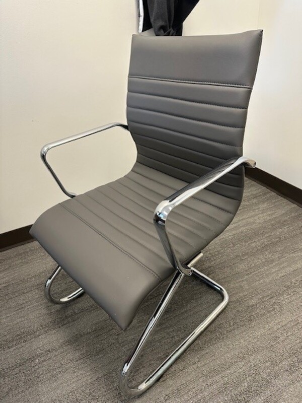 Cantilever Base Channel Back Guest Chairs - Thumbnail 2