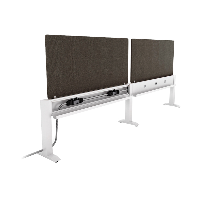 Height Adjustable Benching Stations With Beam 30x48 - Thumbnail 4