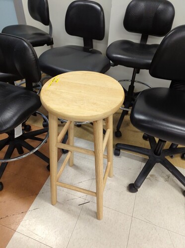 Wooden Stool - Thumbnail 2