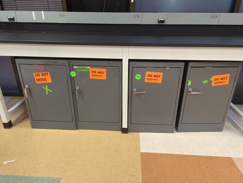 1-Door Storage Cabinets 19W x 24D x 30 - Image 1