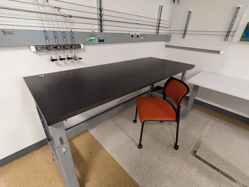 Lab Table, Black (Bolted) - Image 1