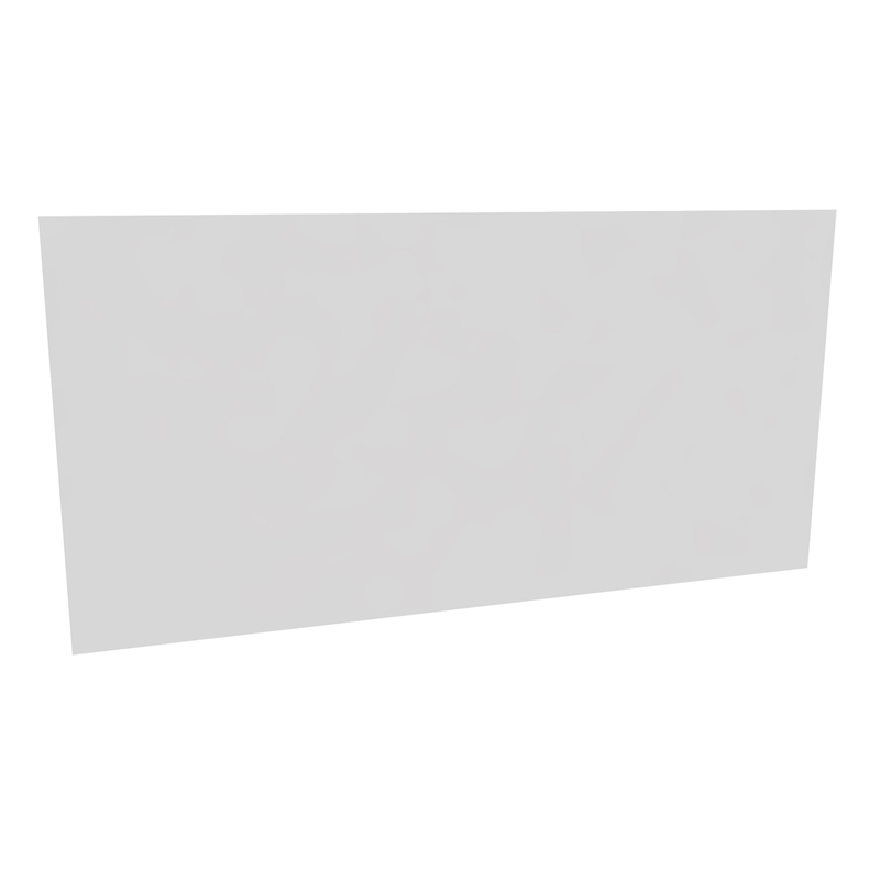 8'x4' White Glass Board - Image 1