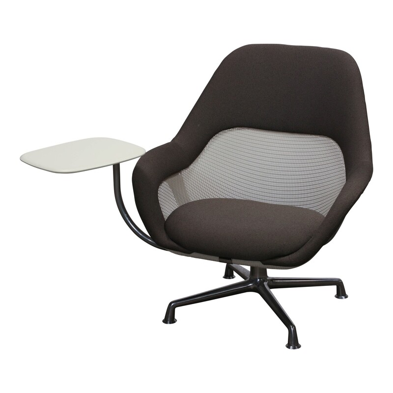 Coalesse SW_1 Swivel Lounge Chair - Right Side Tablet - Thumbnail 2