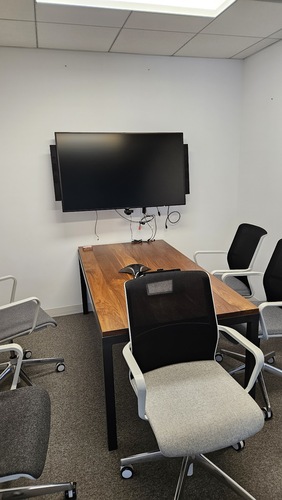 36x72 Rectangle Meeting Room w/ Post Leg - Thumbnail 2