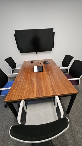 48x72 Rectangle Meeting Room w/ Post Leg - Thumbnail 2