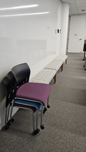 Move Armless Side Stack Chair - Thumbnail 2