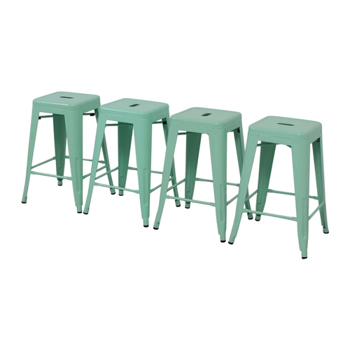 Metal Counter Height Stack Chair - Image 1