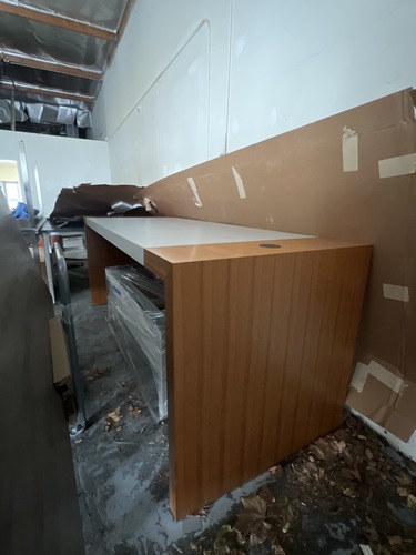 Bar Height Collaboration Table with Power Module & Wireless Phone Charging - Thumbnail 2