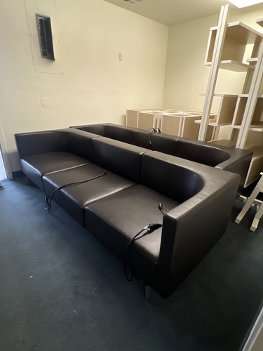 Side By Side Sofa With Power Module - Thumbnail 3
