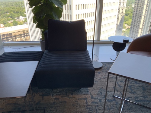 Roger Armless Lounge Chair - Thumbnail 2