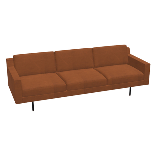 Rowan Leather 3-Seat Sofa - Image 1
