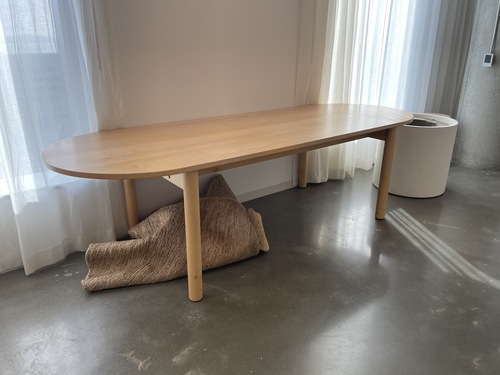 Custom Pill Shaped Table - Thumbnail 2