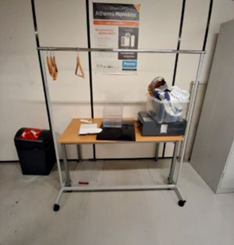 Coat Rack on Casters - Image 1