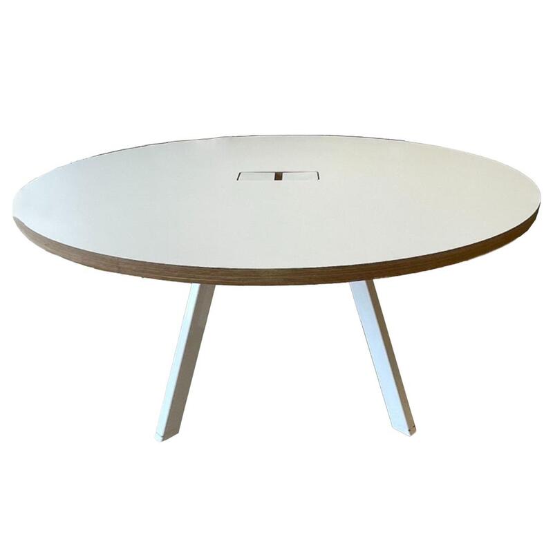 5' Round Conference Table - Image 1
