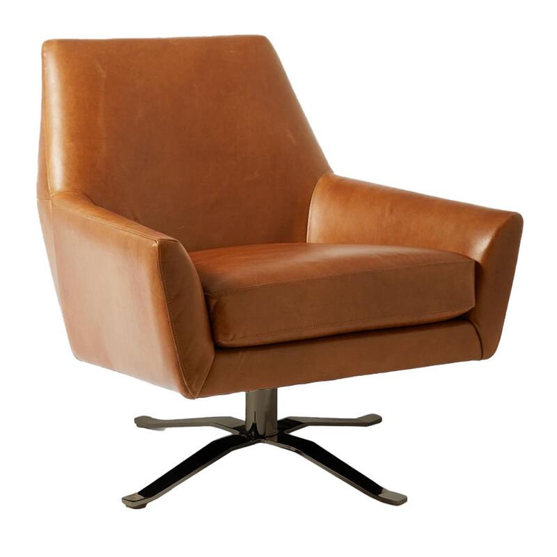 Lucas swivel chair west elm discount