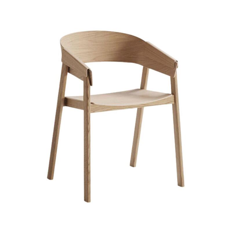 Cover Armchair, Oak - Image 1