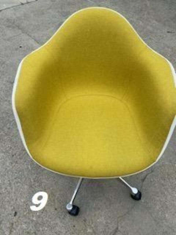 Eames Upholstered Molded Plastic Task Armchair - Thumbnail 2