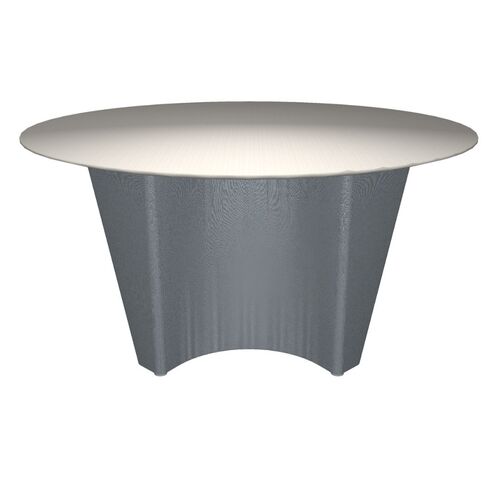 Modular Small Round Top with Upholstered Tapered Base - Thumbnail 2