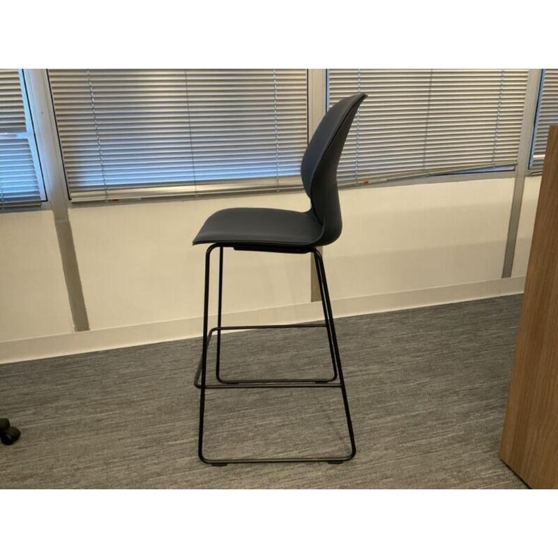 Maari Bar Stool With Sled Base - Thumbnail 3