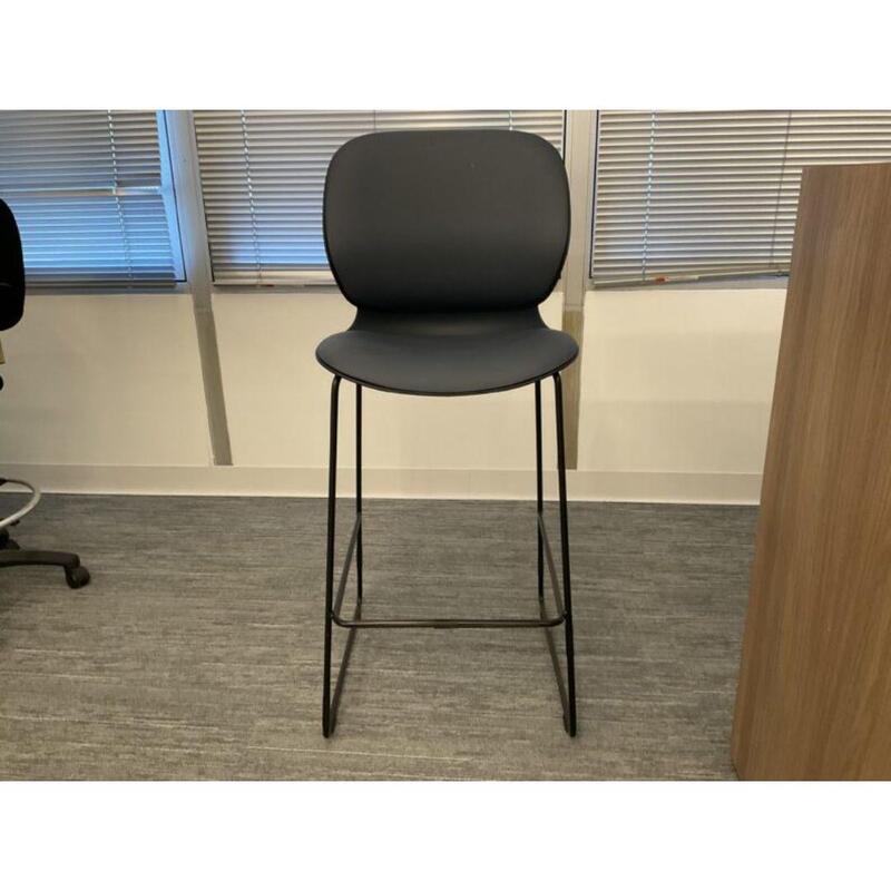 Maari Bar Stool With Sled Base - Thumbnail 2