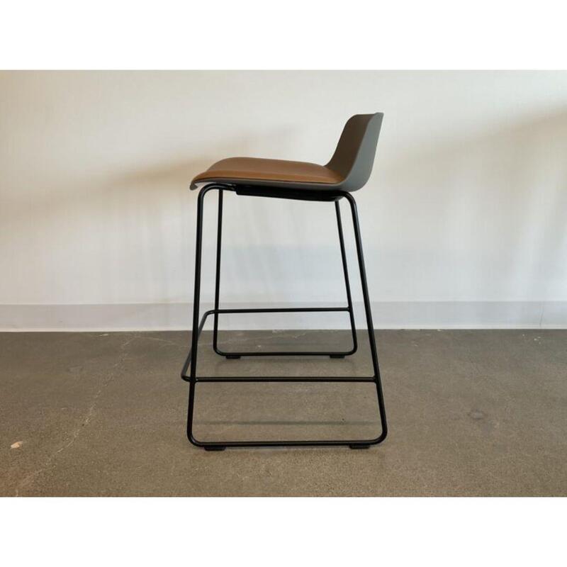 Maari Counter Stool With Sled Base - Thumbnail 2