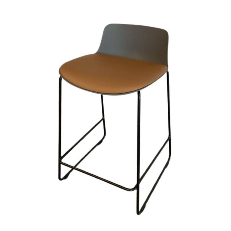 Maari Counter Stool With Sled Base - Thumbnail 5