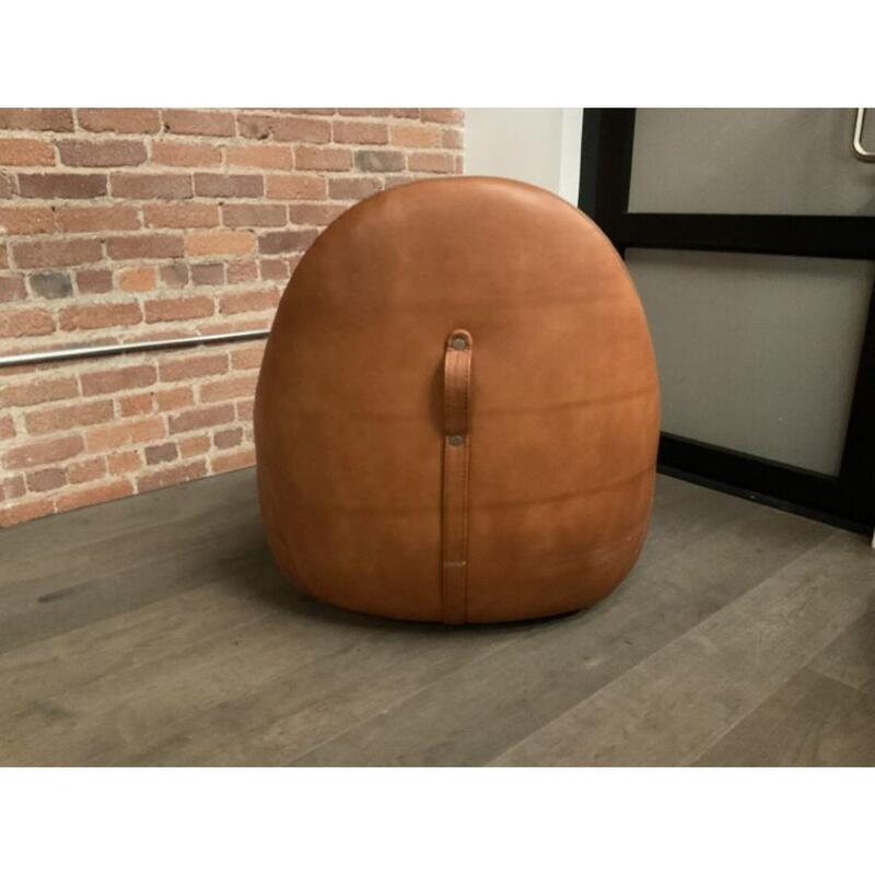 Leather Mitt Lounge Chair - Thumbnail 5