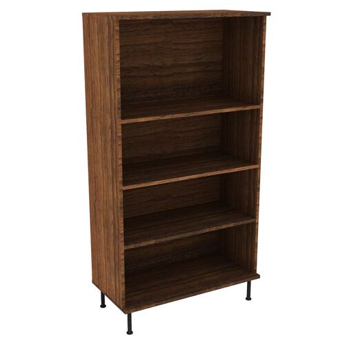BeSpace Open Bookcase with Bent Plywood - Image 1