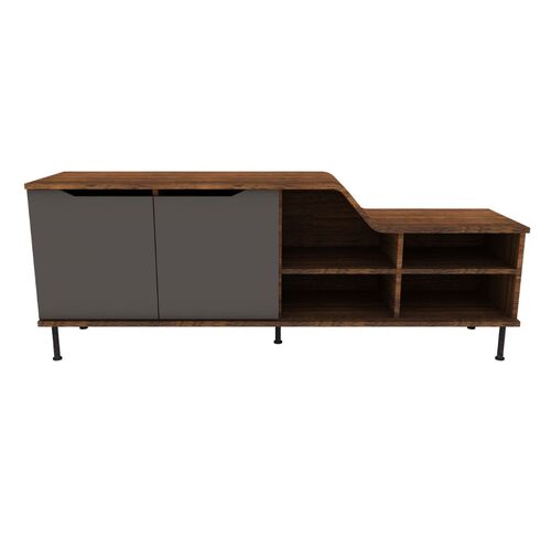 BeSpace Standard Height Transition Credenza Open Storage Left - Thumbnail 2