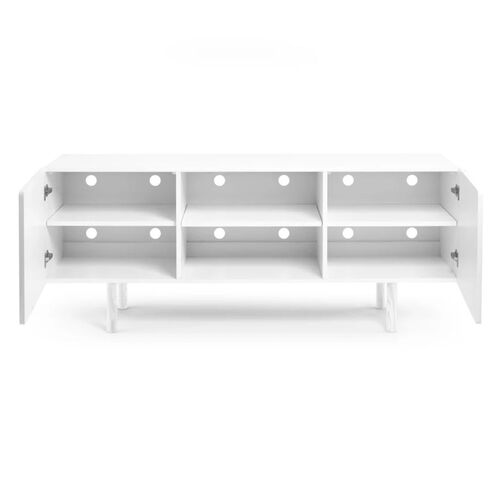 Cleo Credenza, 70", White - Thumbnail 3