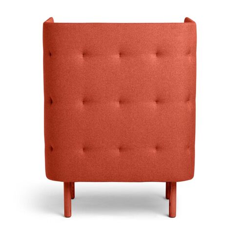 QT Lounge Chair, Brick - Thumbnail 4