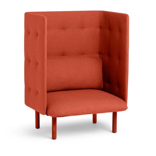 QT Lounge Chair, Brick - Image 1