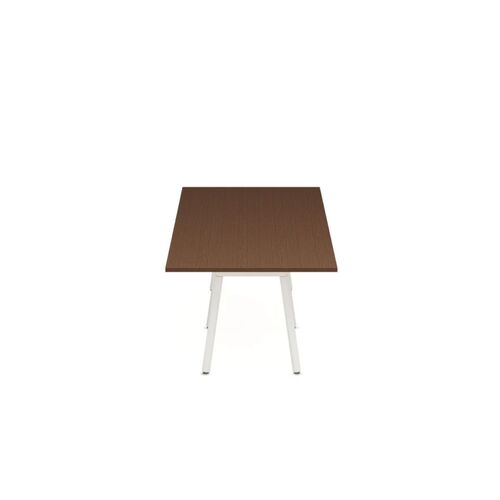 Series A Table, 124x42 White+Walnut LPL - Thumbnail 3