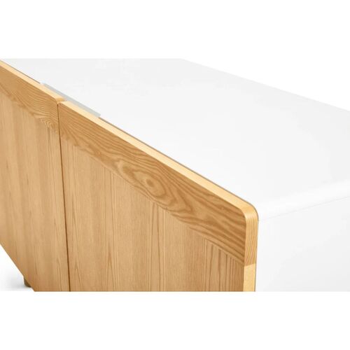 Cleo Credenza, 52", Natural Ash - Thumbnail 6