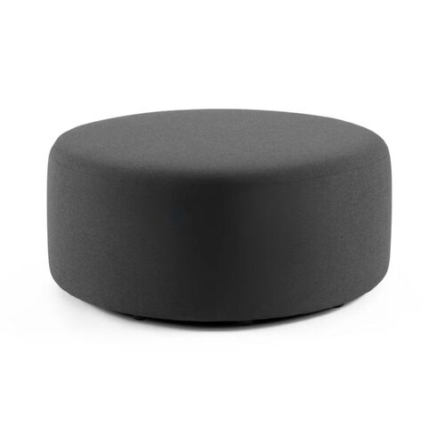Block Party Round Ottoman, 40"D - Image 1