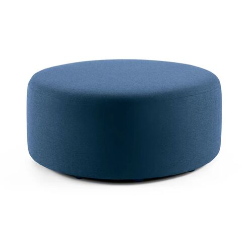 Block Party Round Ottoman, 40"D - Image 1