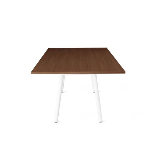 Series A Table, 96x42, White+Walnut - Thumbnail 3