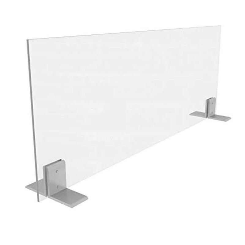 Sneeze Guard Clear Plexiglass 30W x 28H - Image 1
