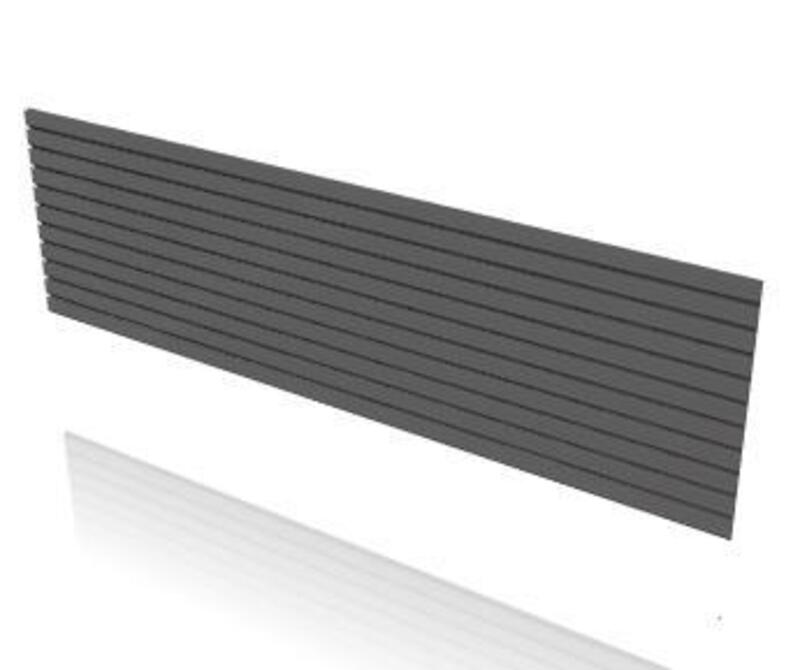 Slatwall, 12H x 42W - Image 1