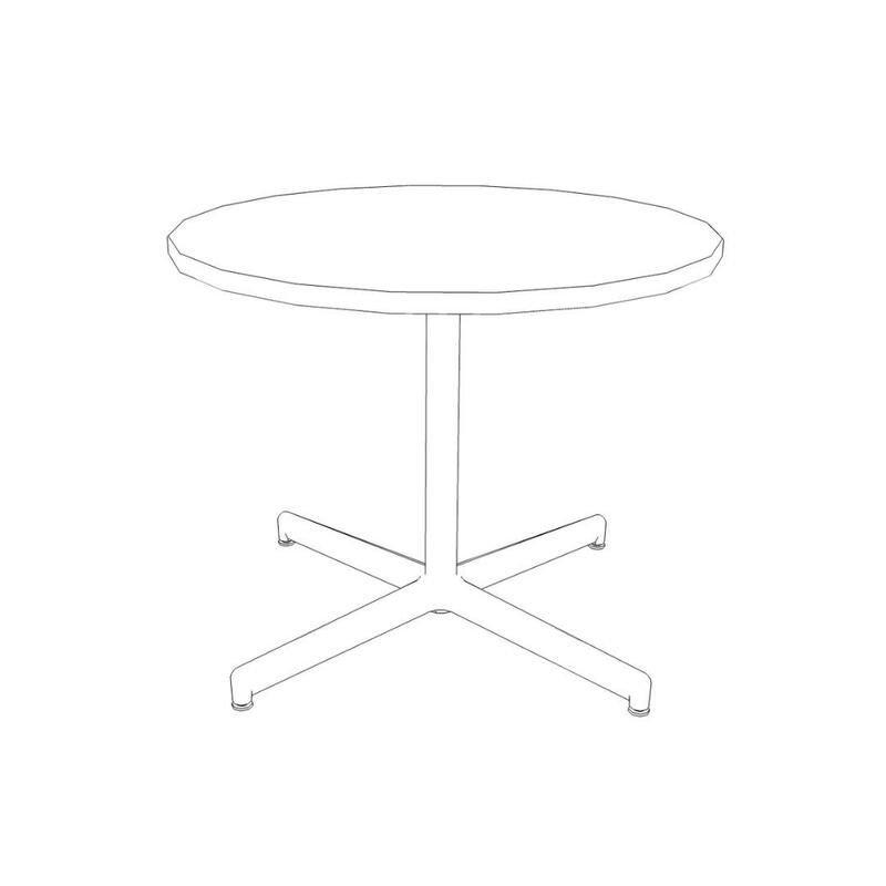 Table-Round, 36 dia - Thumbnail 2
