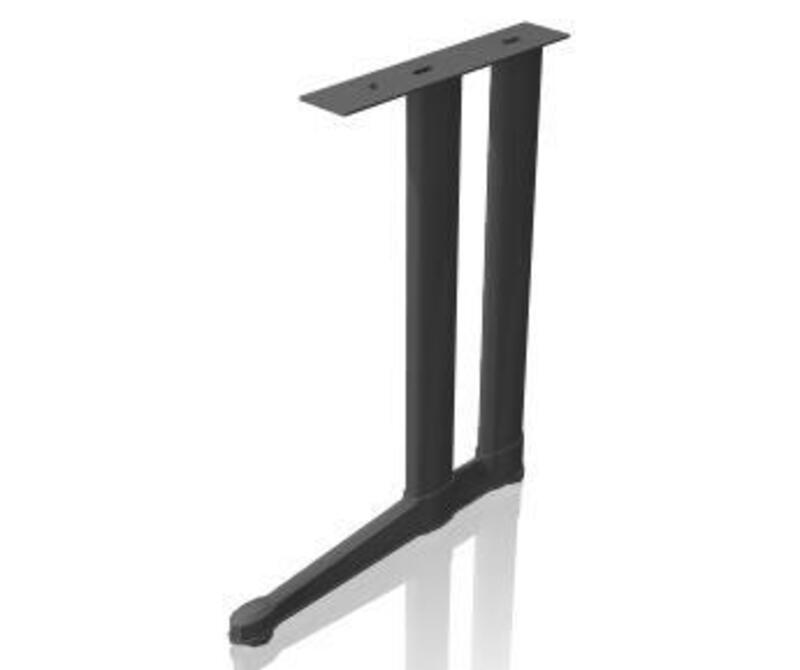 C legs-Double post, Glides, 28 1/2H - Image 1